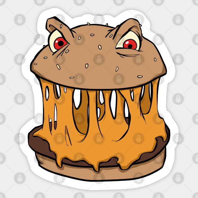 Meltburger Sticker by ChurchOfRobot